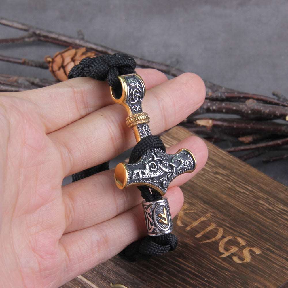 Thor Hammer Wristband