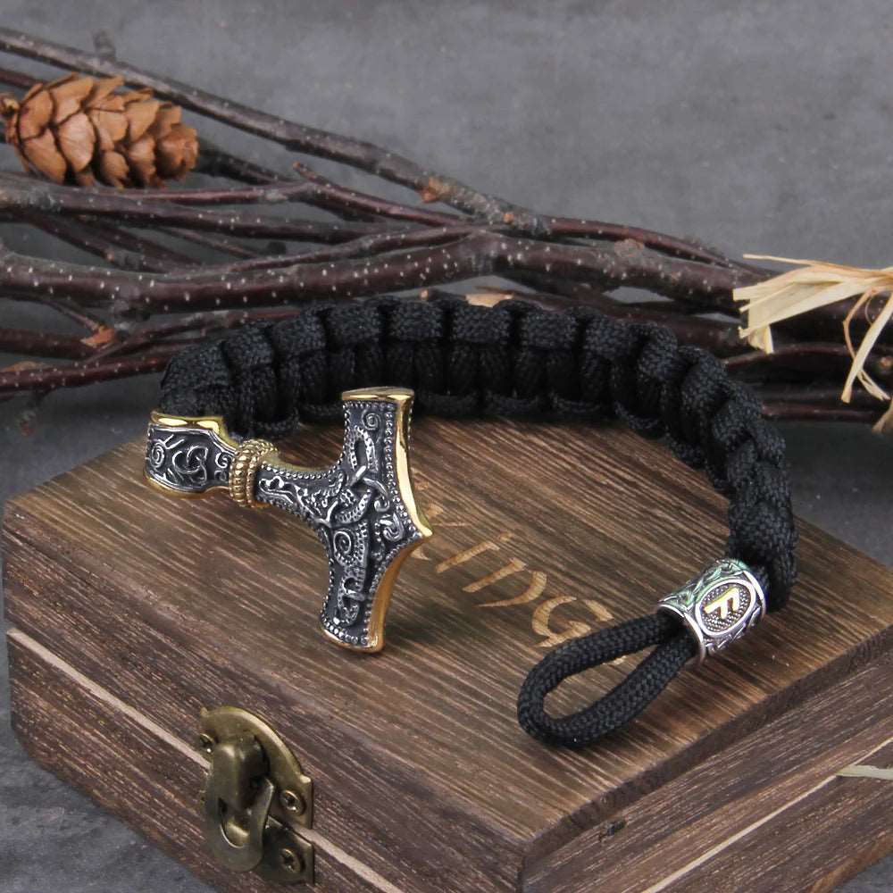 Thor Hammer Wristband